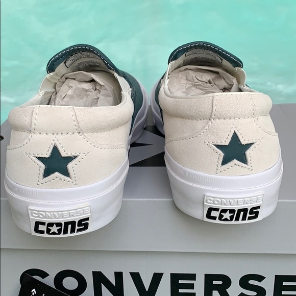 CONVERSE ONE STAR CC SLIP ON FADED SPRUCE/EGRET WM - Picture 9 of 16